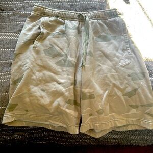 Camo Nike shorts